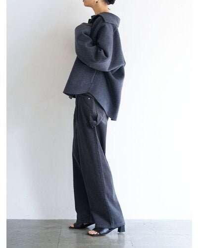 【YENN 2026 PRE - FALL COLECTION】W FACE COLLARED JK - Champdelarose