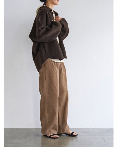 【YENN 2026 PRE - FALL COLECTION】W FACE COLLARED JK - Champdelarose
