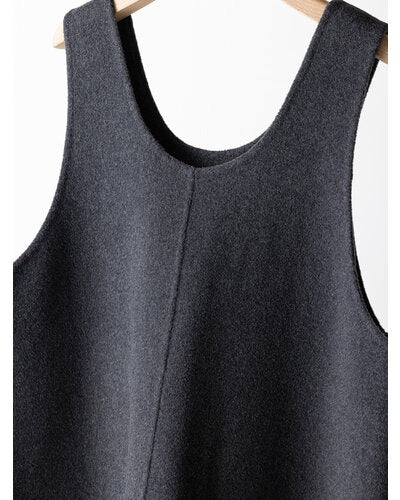 【YENN 2026 PRE - FALL COLECTION】W FACE OVER VEST - Champdelarose