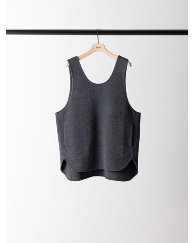 【YENN 2026 PRE - FALL COLECTION】W FACE OVER VEST - Champdelarose