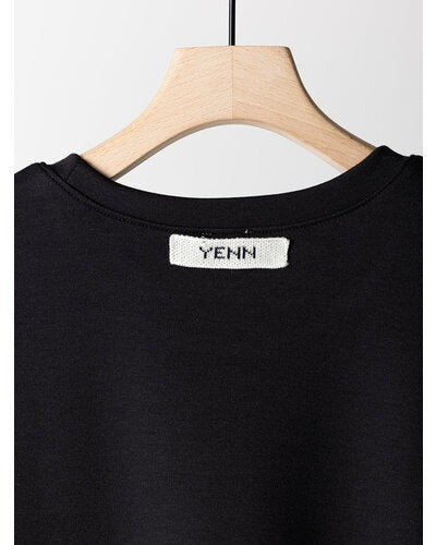 【YENN 2026 PRE - FALL COLECTION】W JERSEY BALLOON PO - Champdelarose