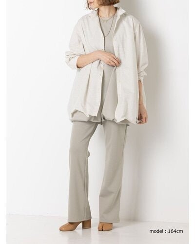 【YENN 2026 PRE - FALL COLECTION】W JERSEY BALLOON PO - Champdelarose