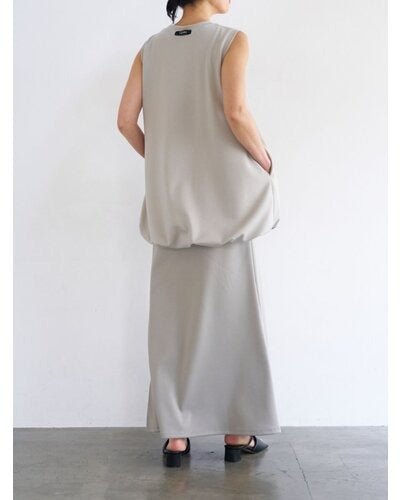 【YENN 2026 PRE - FALL COLECTION】W JERSEY BALLOON PO - Champdelarose
