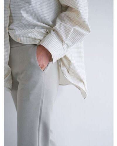 【YENN 2026 PRE - FALL COLECTION】W JERSEY FLARE PT - Champdelarose