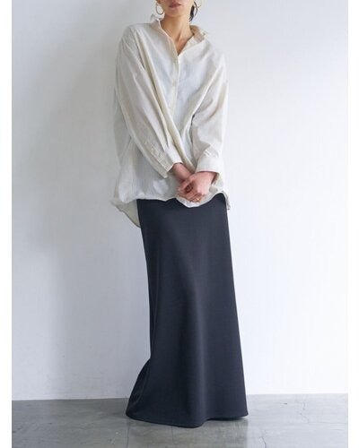 【YENN 2026 PRE - FALL COLECTION】W JERSEY MAXI SK - Champdelarose
