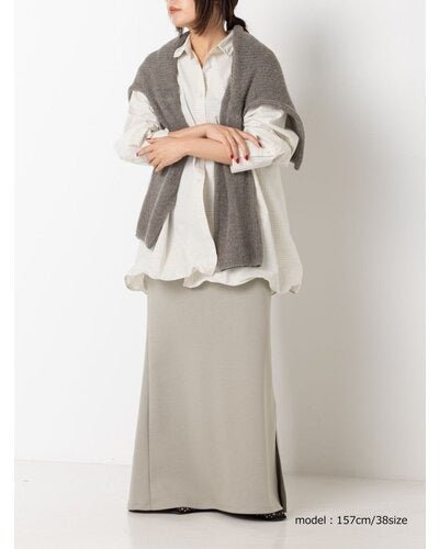 【YENN 2026 PRE - FALL COLECTION】W JERSEY MAXI SK - Champdelarose