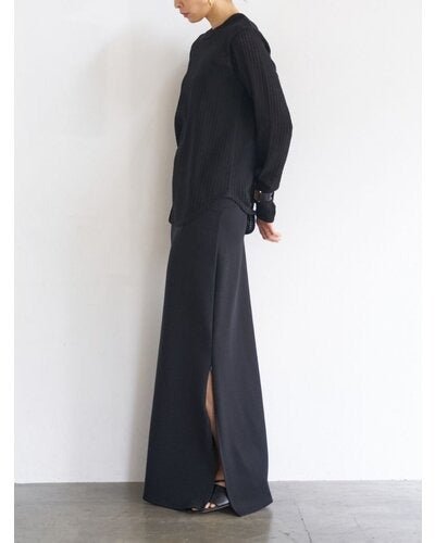 【YENN 2026 PRE - FALL COLECTION】W JERSEY MAXI SK - Champdelarose