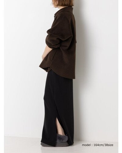 【YENN 2026 PRE - FALL COLECTION】W JERSEY MAXI SK - Champdelarose