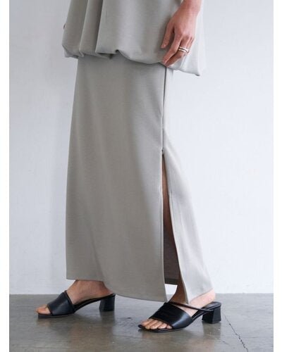 【YENN 2026 PRE - FALL COLECTION】W JERSEY MAXI SK - Champdelarose