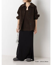【YENN 2026 PRE - FALL COLECTION】W JERSEY MAXI SK - Champdelarose