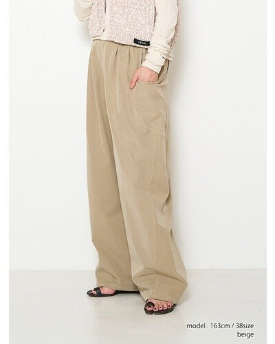 【YENN 2026 PRE - FALL COLECTION】WASHED BIG PK PT - Champdelarose