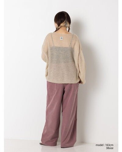 【YENN 2026 PRE - FALL COLECTION】WASHED BIG PK PT - Champdelarose