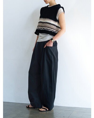 【YENN 2026 PRE - FALL COLECTION】WASHED BIG PK PT - Champdelarose