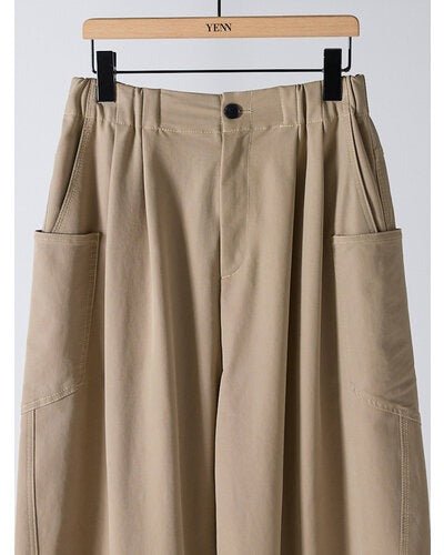 【YENN 2026 PRE - FALL COLECTION】WASHED BIG PK PT - Champdelarose