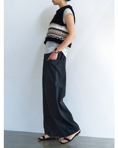 【YENN 2026 PRE - FALL COLECTION】WASHED BIG PK PT - Champdelarose