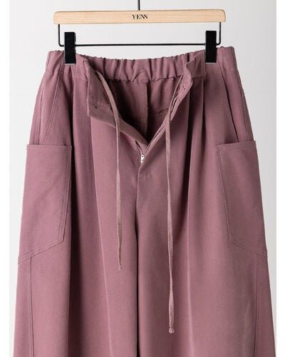 【YENN 2026 PRE - FALL COLECTION】WASHED BIG PK PT - Champdelarose