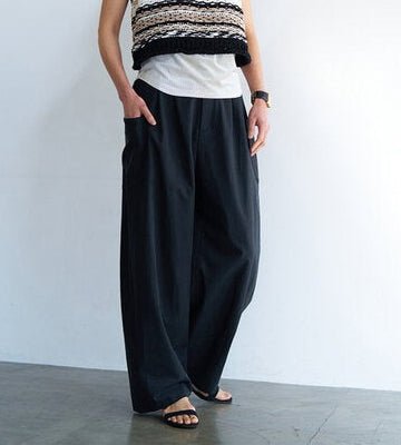 【YENN 2026 PRE - FALL COLECTION】WASHED BIG PK PT - Champdelarose