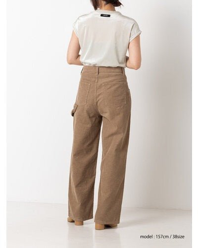 【YENN 2026 PRE - FALL COLECTION】WASHED CORDUROY PT - Champdelarose