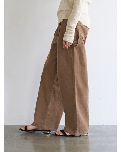 【YENN 2026 PRE - FALL COLECTION】WASHED CORDUROY PT - Champdelarose