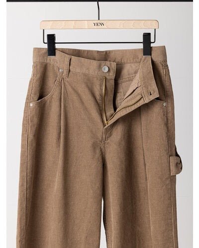 【YENN 2026 PRE - FALL COLECTION】WASHED CORDUROY PT - Champdelarose