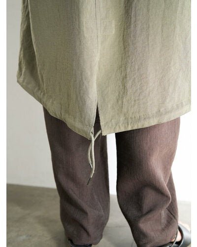 【YENN 2026 PRE - FALL COLECTION】WASHED LONG COAT - Champdelarose