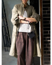 【YENN 2026 PRE - FALL COLECTION】WASHED LONG COAT - Champdelarose