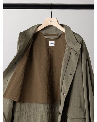 【YENN 2026 PRE - FALL COLECTION】WASHED LONG COAT - Champdelarose