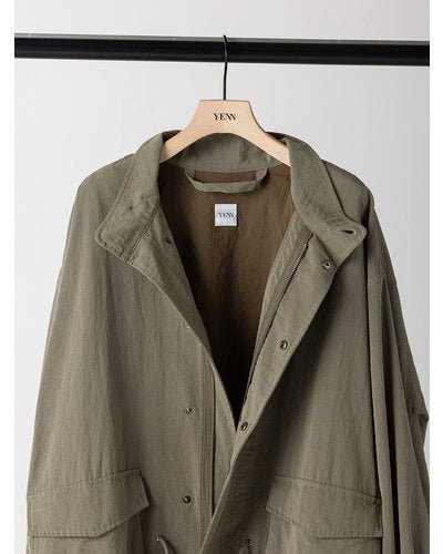 【YENN 2026 PRE - FALL COLECTION】WASHED LONG COAT - Champdelarose
