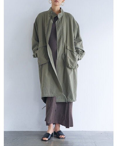 【YENN 2026 PRE - FALL COLECTION】WASHED LONG COAT - Champdelarose