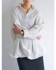 【YENN 2026 PRE - FALL COLECTION】WIRED OVER SHIRT - Champdelarose