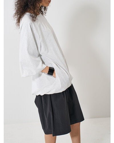 【YENN 2026 SPRING】3/4 SLEEVE BALLOON T - Champdelarose