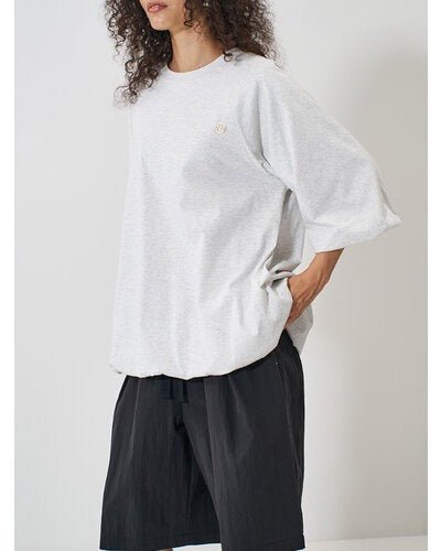 【YENN 2026 SPRING】3/4 SLEEVE BALLOON T - Champdelarose