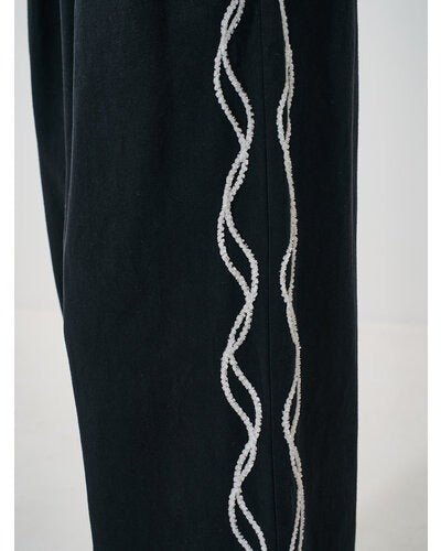 【YENN 2026 SPRING】CODE EMBRO PANTS - Champdelarose