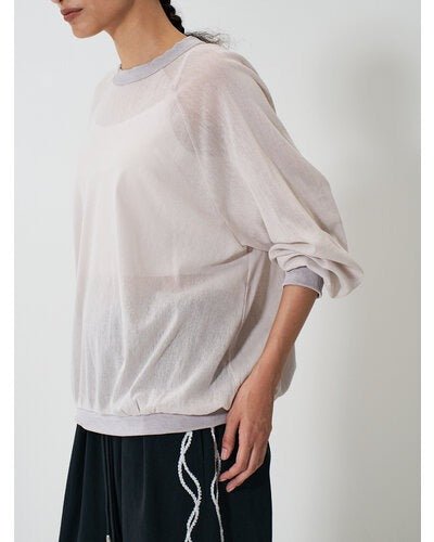 【YENN 2026 SPRING】COTTON TULLE WIDE PO - Champdelarose