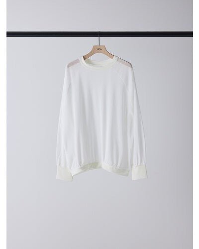 【YENN 2026 SPRING】COTTON TULLE WIDE PO - Champdelarose