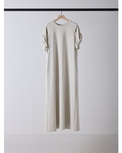 【YENN 2026 SPRING】EYELETS TEE DRESS - Champdelarose