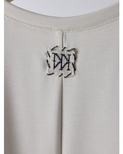 【YENN 2026 SPRING】EYELETS TEE DRESS - Champdelarose