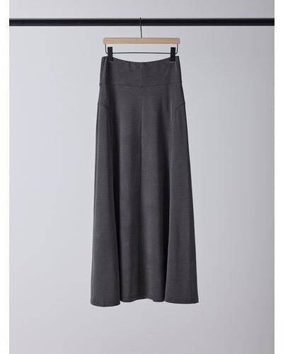 【YENN 2026 SPRING】FIBRIL JERSEY SKIRT - Champdelarose