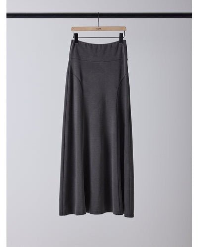 【YENN 2026 SPRING】FIBRIL JERSEY SKIRT - Champdelarose