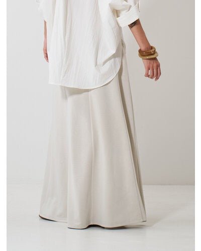 【YENN 2026 SPRING】FIBRIL JERSEY SKIRT - Champdelarose