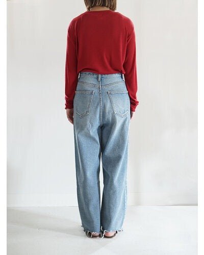 【YENN 2026 SPRING】HIGHRISE TUCKWIDE PT - Champdelarose