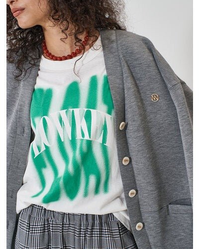 【YENN 2026 SPRING】LOWKEY PRINT TEE - Champdelarose