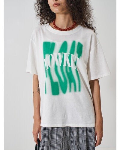 【YENN 2026 SPRING】LOWKEY PRINT TEE - Champdelarose