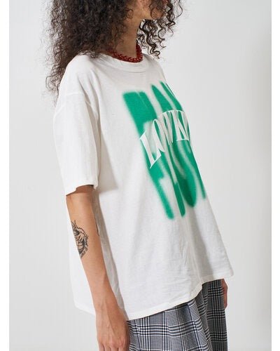 【YENN 2026 SPRING】LOWKEY PRINT TEE - Champdelarose