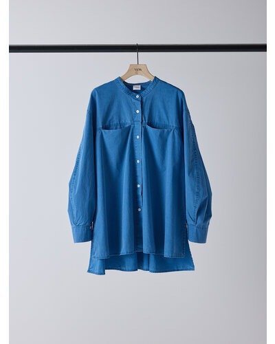 【YENN 2026 SPRING】PIGMENT WASHED SHIRT - Champdelarose