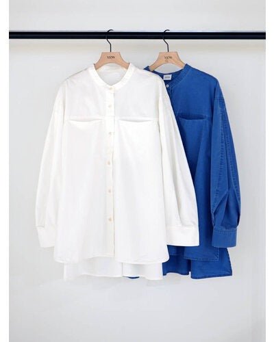 【YENN 2026 SPRING】PIGMENT WASHED SHIRT - Champdelarose