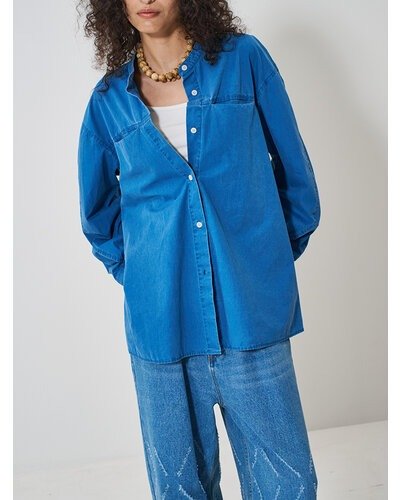 【YENN 2026 SPRING】PIGMENT WASHED SHIRT - Champdelarose
