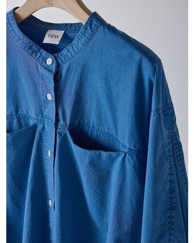 【YENN 2026 SPRING】PIGMENT WASHED SHIRT - Champdelarose