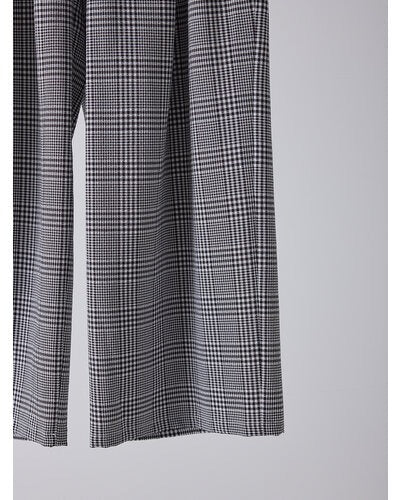 【YENN 2026 SPRING】PLAID TUCK EASY PT - Champdelarose