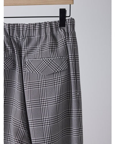 【YENN 2026 SPRING】PLAID TUCK EASY PT - Champdelarose
